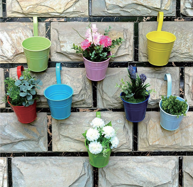 Iron Hanging Flower Pot GT14046