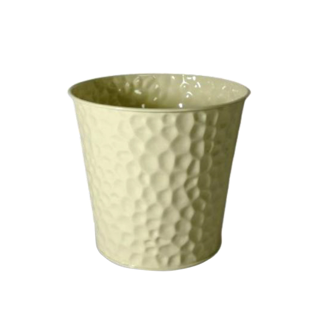 6" Metal Flower Pots