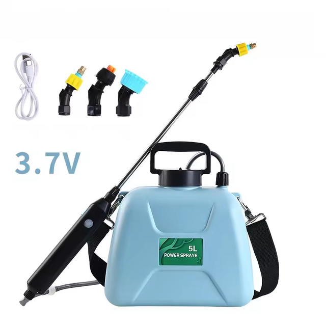 Spruzzatore da giardino alimentato a batteria da 2 galloni, spruzzatore elettrico con impugnatura ricaricabile tramite USB