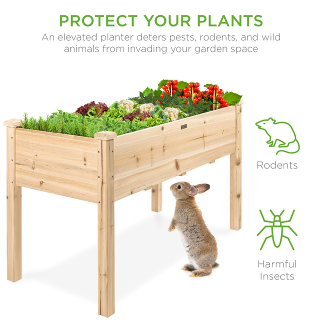 Wood Planter Box GT14572
