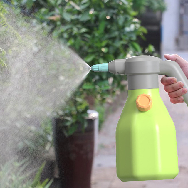 Irrigatore per irrigazione automatica con flacone spray per disinfezione da giardino con irrigatore elettrico da 2 litri
