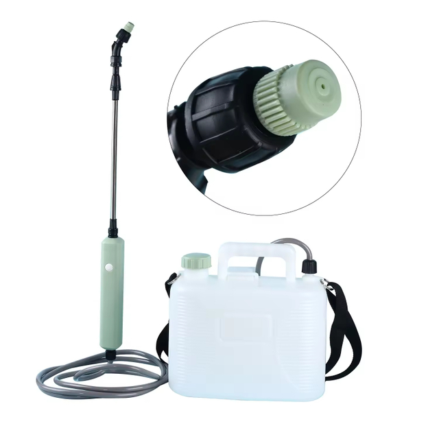 Spruzzatore d'acqua agricolo da giardino con spruzzatore elettrico portatile con spruzzatore a batteria USB da 5 litri